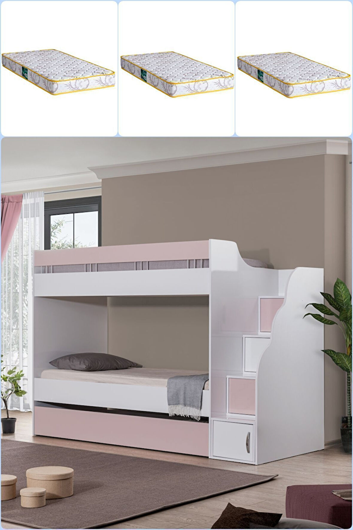 Ranza, Complex Yavrulu Ranza 3 Adet Comfort Yatak