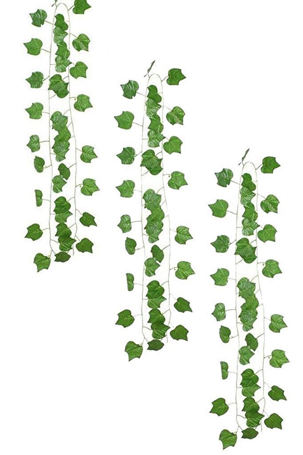 Yapay Sarmaşık Üzüm Yapraklı Yapay Çiçek Dekoru 230cm X 3 ADET