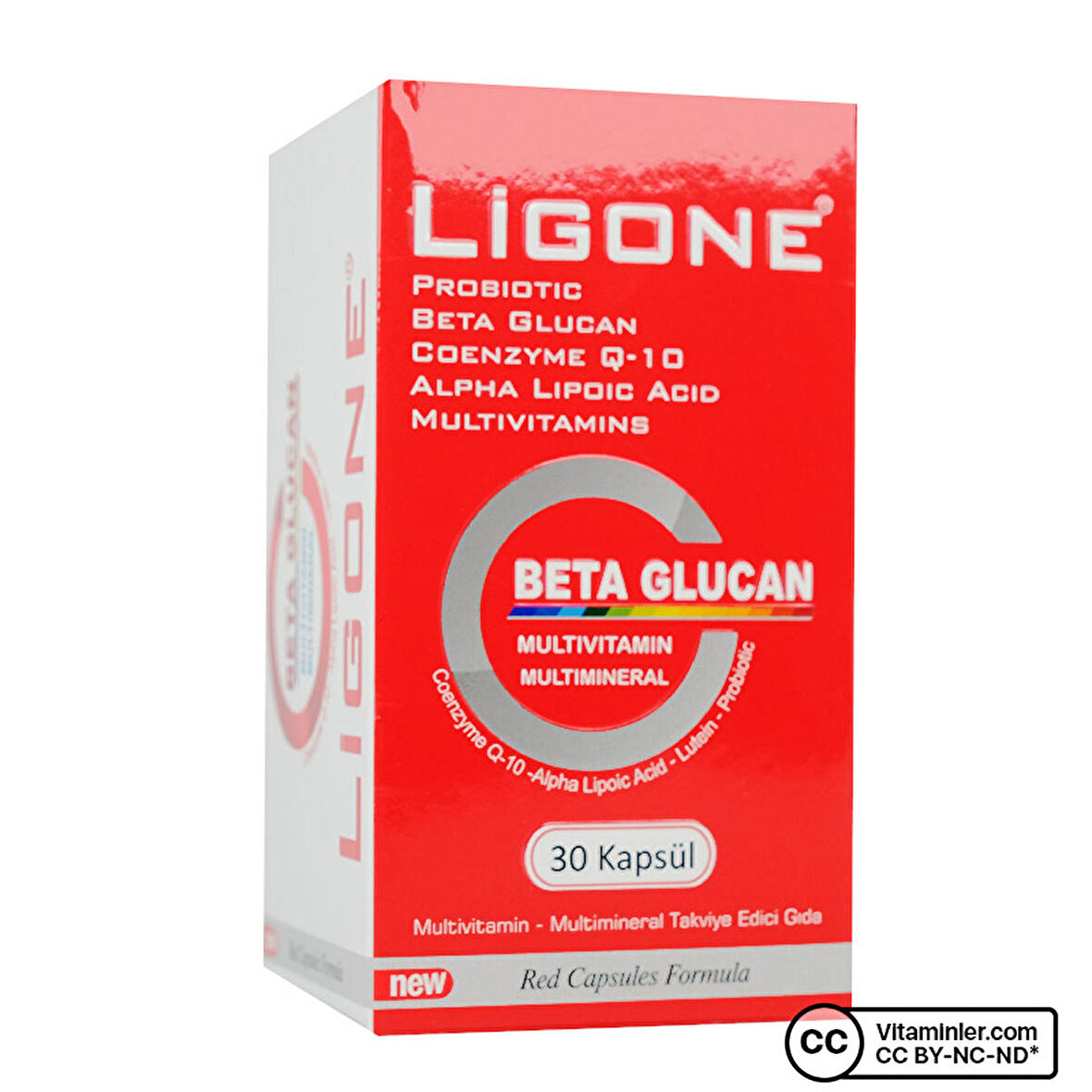 Ligone Beta-Glucan Probiotic Multivitamin 30 Kapsül - AROMASIZ