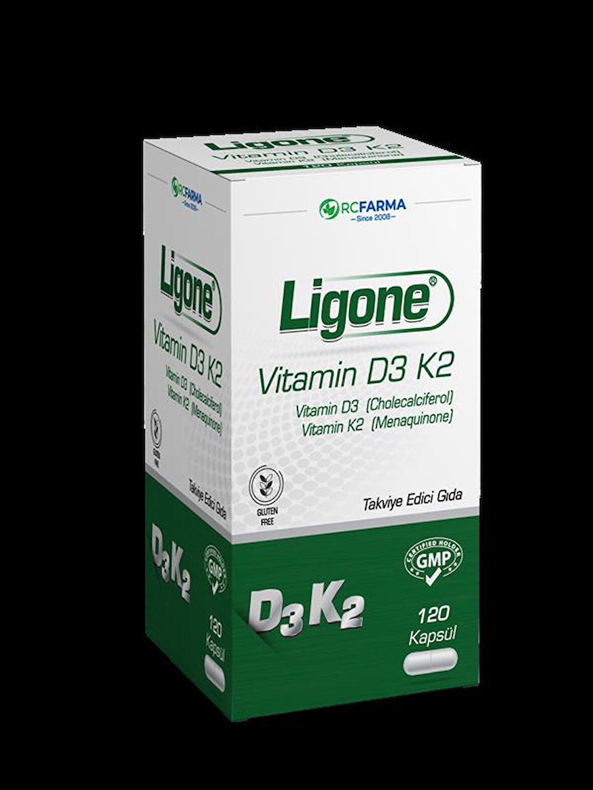 Ligone Vitamin D3 K2 120 Kapsül