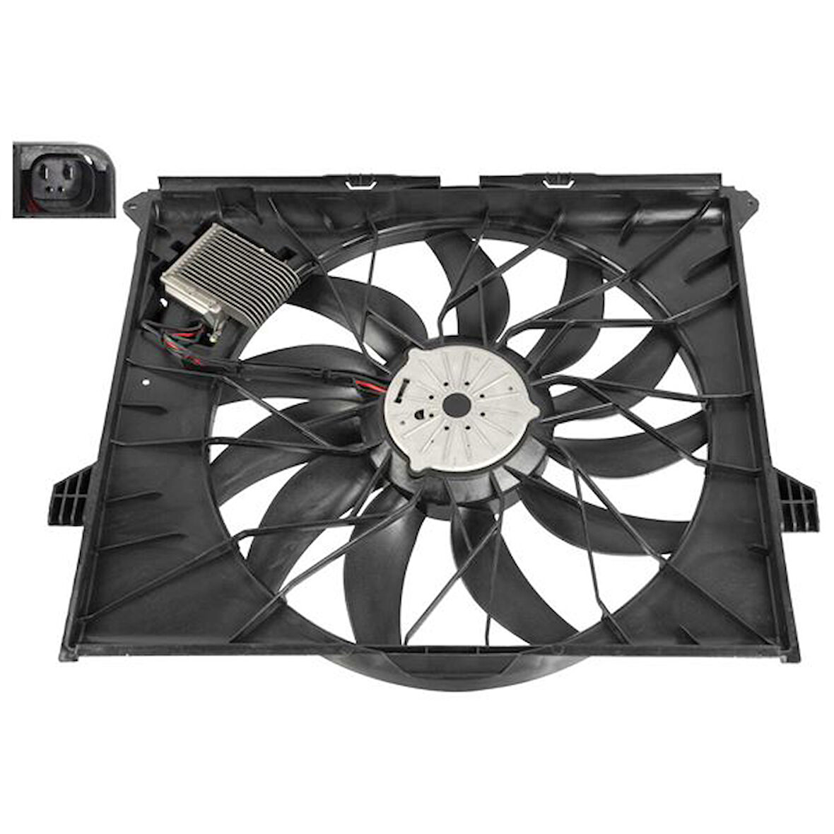 Mercedes Radyator Fanı (komple) X164 06>12 W164 05>11 W251 06>12 - Swag 33100838