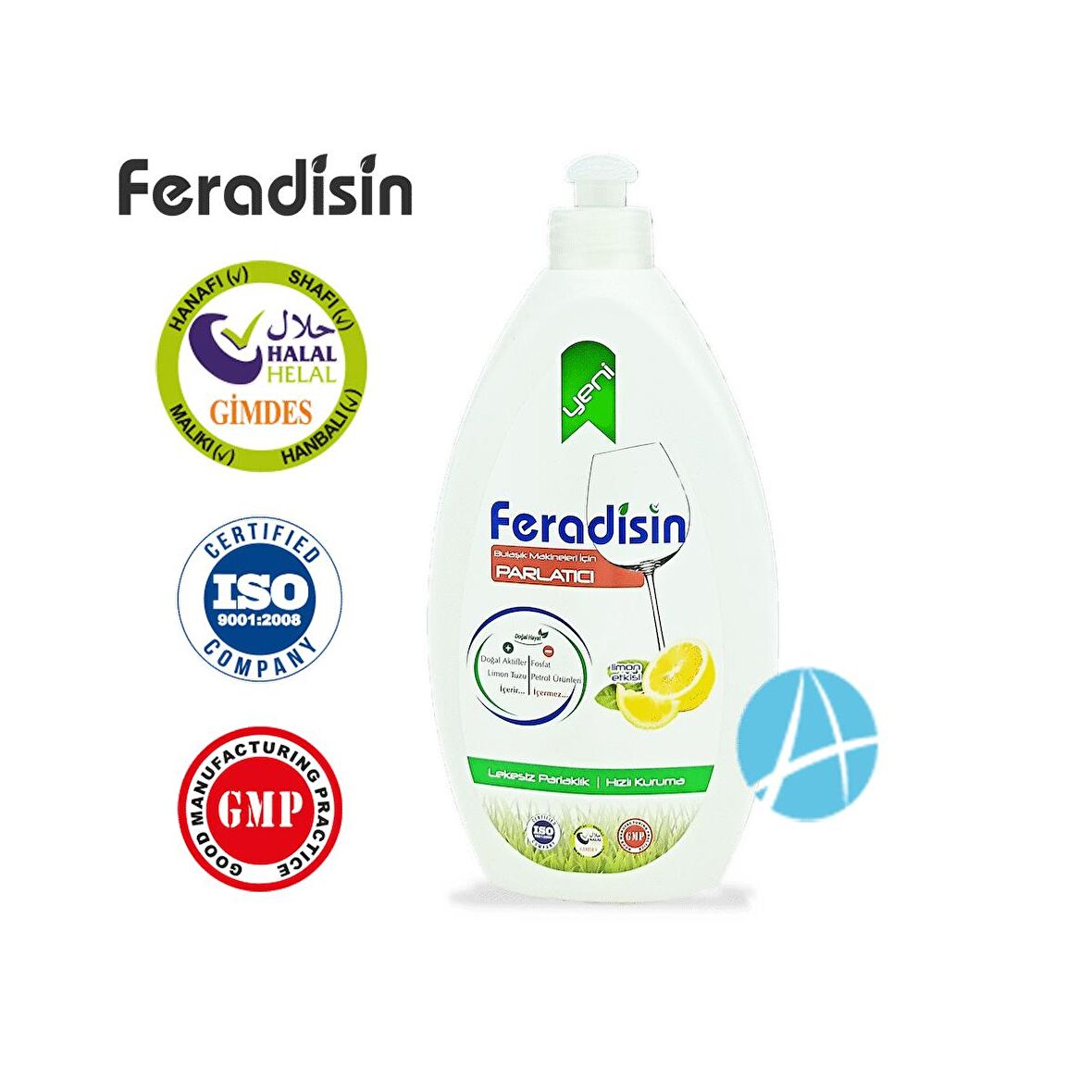 FERADİSİN Bulaşık Makineleri Için Parlatıcı 500 Ml