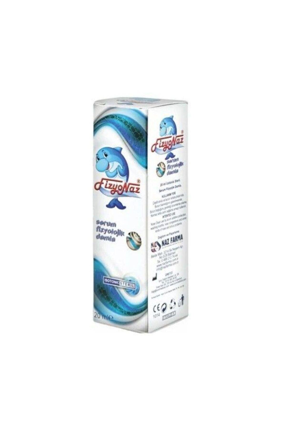 Fizyonaz Isotonic Serum Fizyolojik Burun Damla 20 Ml