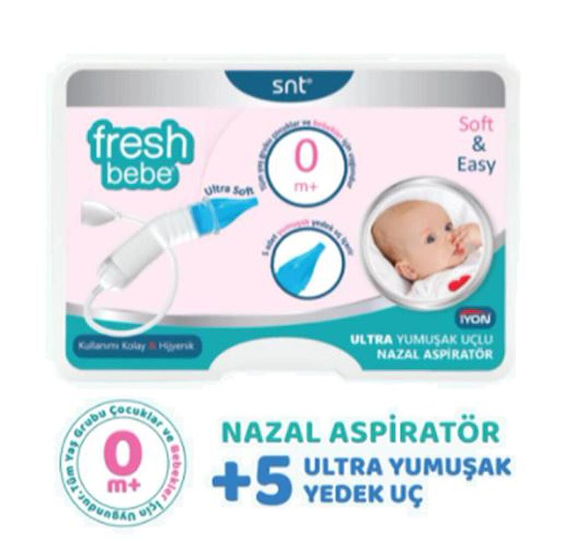 FRESH BEBE ULTRA YUMUŞAK NAZAL ASPİRATÖR