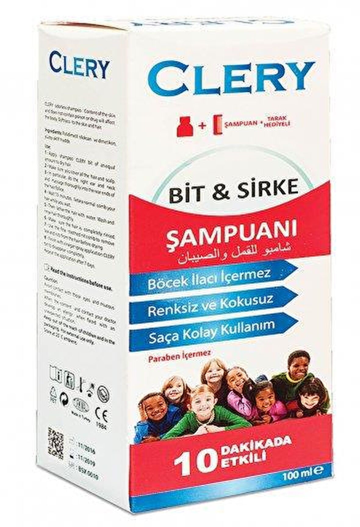 Clery Tüm Saçlar İçin bit karşıtı Şampuan 1000 ml