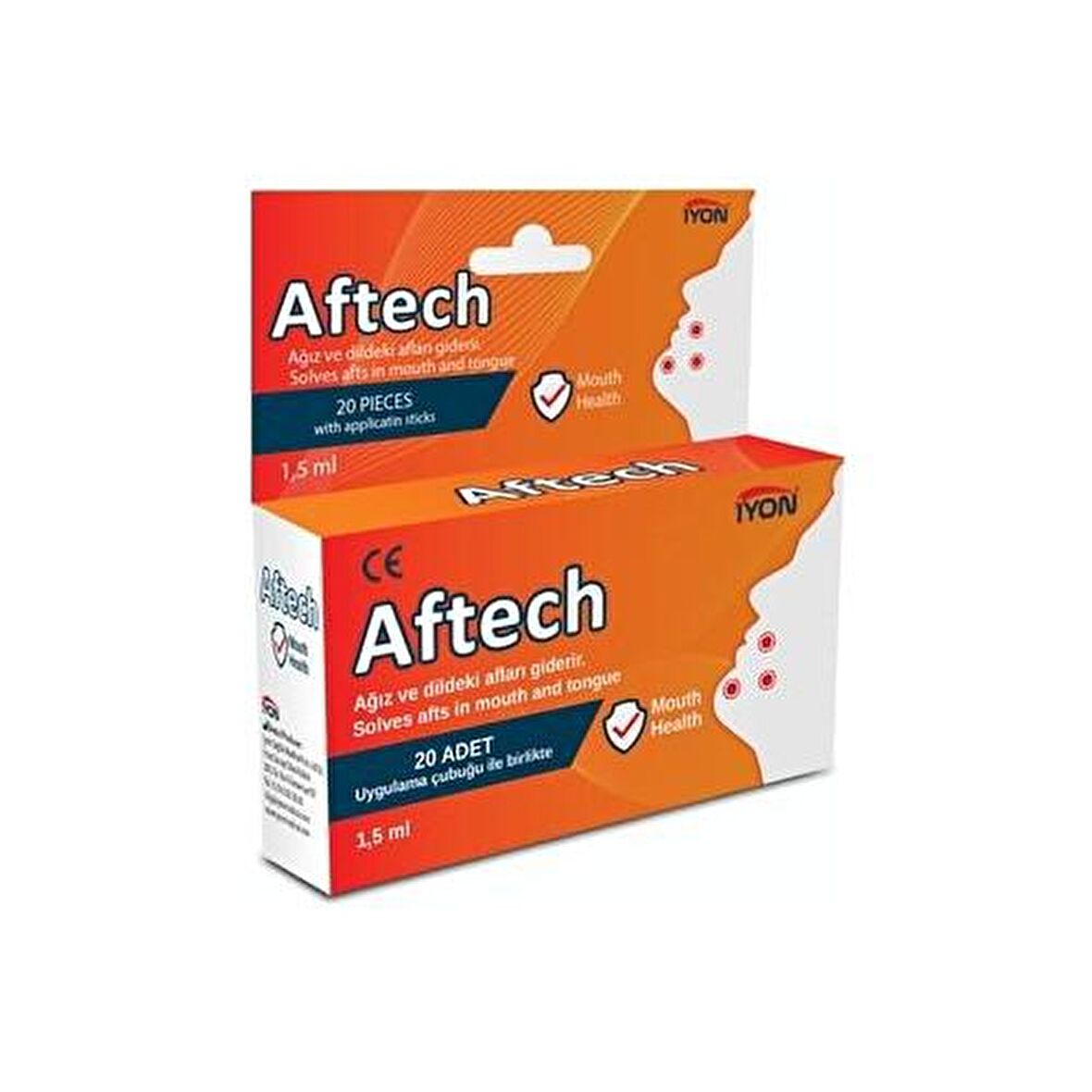 Aftech 20 Uygulama Çubuklu Solüsyon 1.5 Ml.