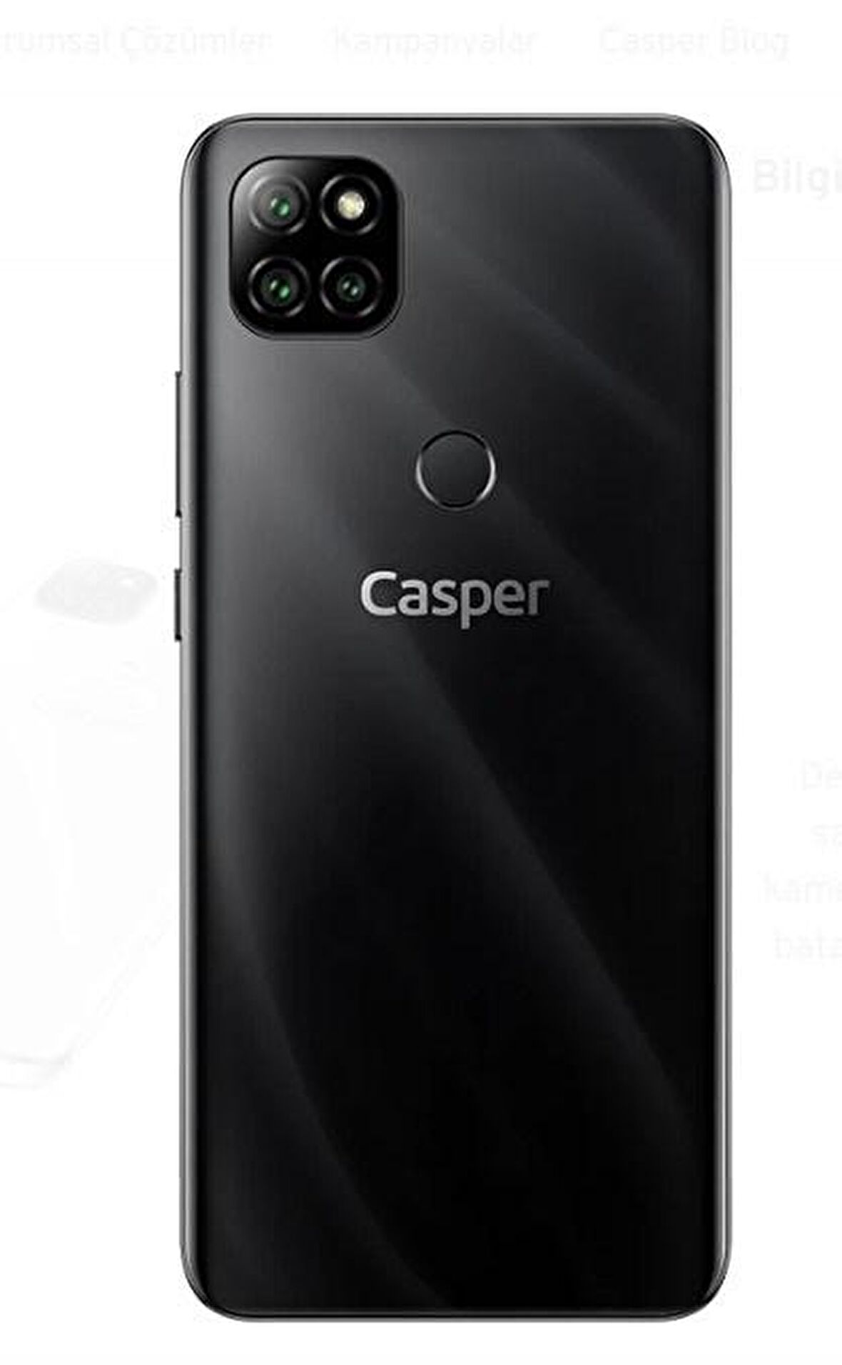 Casper Via E30 Siyah 64 GB 4 GB Ram Akıllı Telefon  (Casper Türkiye Garantili)