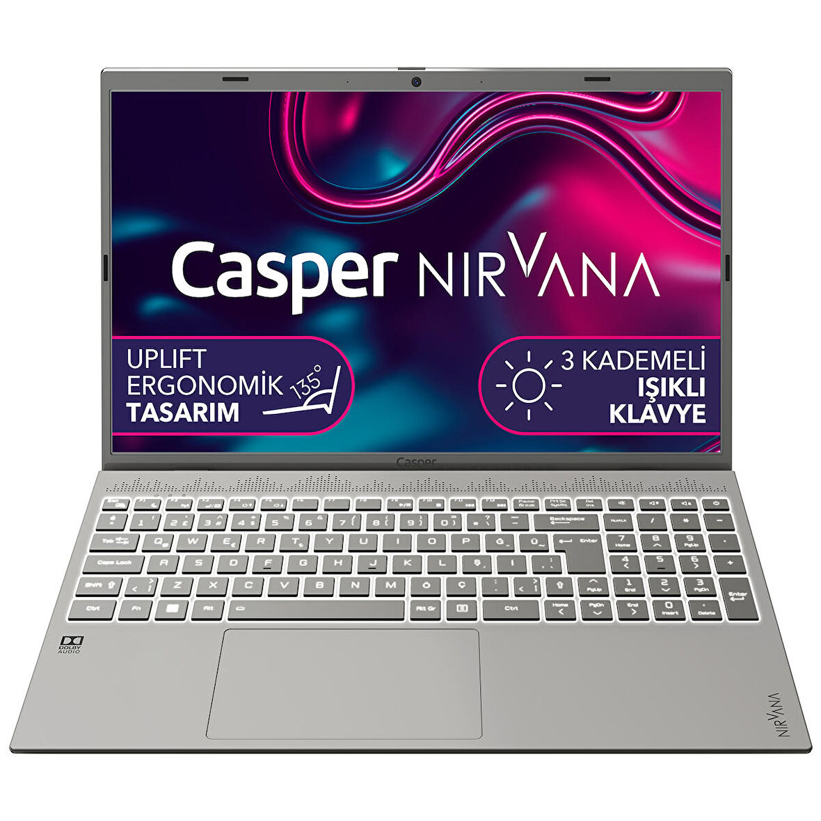 Casper Nirvana C550.1235-BF00X-G-F Intel Core i5-1235U 16GB RAM 1TB NVME SSD Freedos