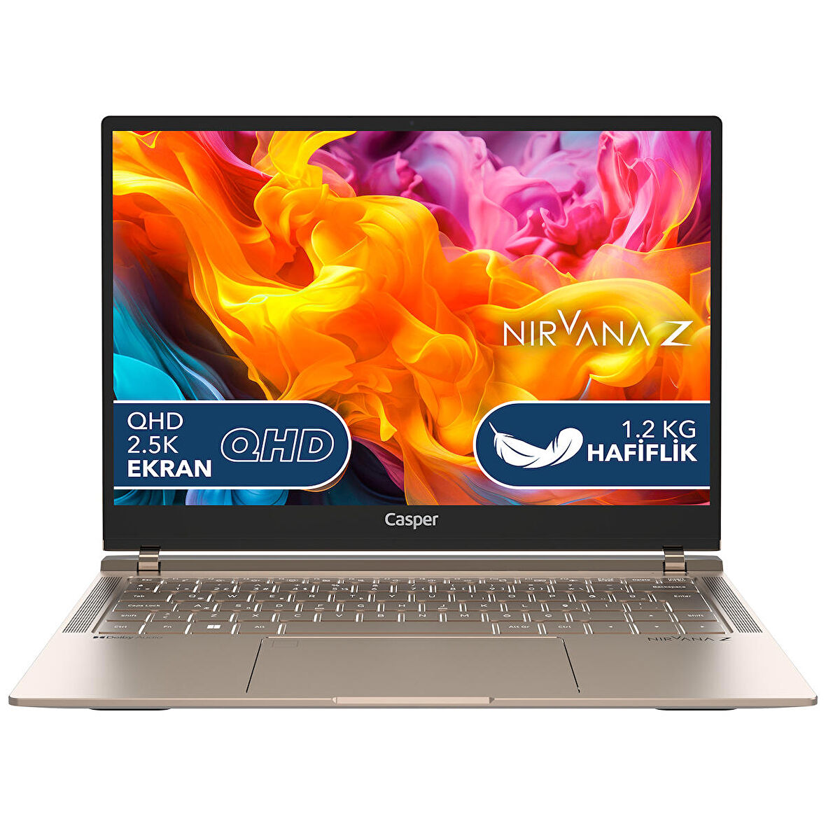 Casper Nirvana Z100.1335-BF00X-B-Q Intel Core i5-1335U 16 GB LPDDR5 RAM 1TB NVME SSD Freedos