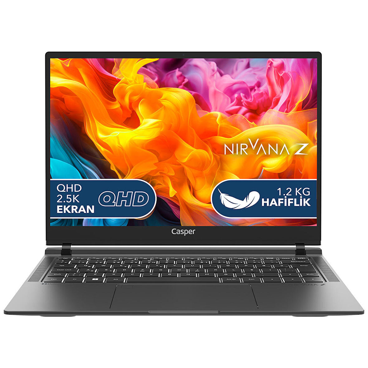 Casper Nirvana Z100.1355-BX00X-S-Q Intel Core i7-1355U 16 GB LPDDR5 RAM 2TB NVME SSD Freedos