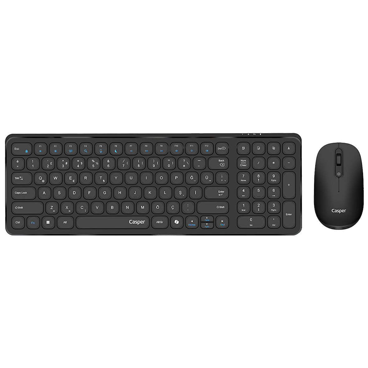 Casper D300 Siyah Kablosuz Klavye Mouse Set