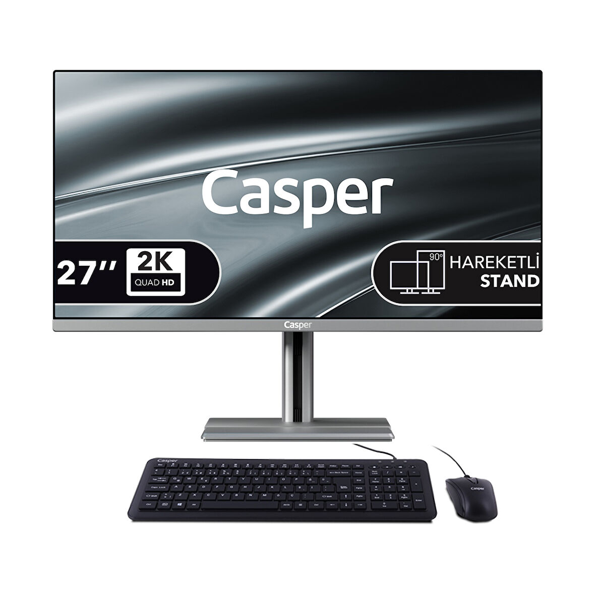 Casper Nirvana A97.210H-8U00X-V-G Intel Core 5-210H 8GB RAM 250GB SSD Freedos All in one