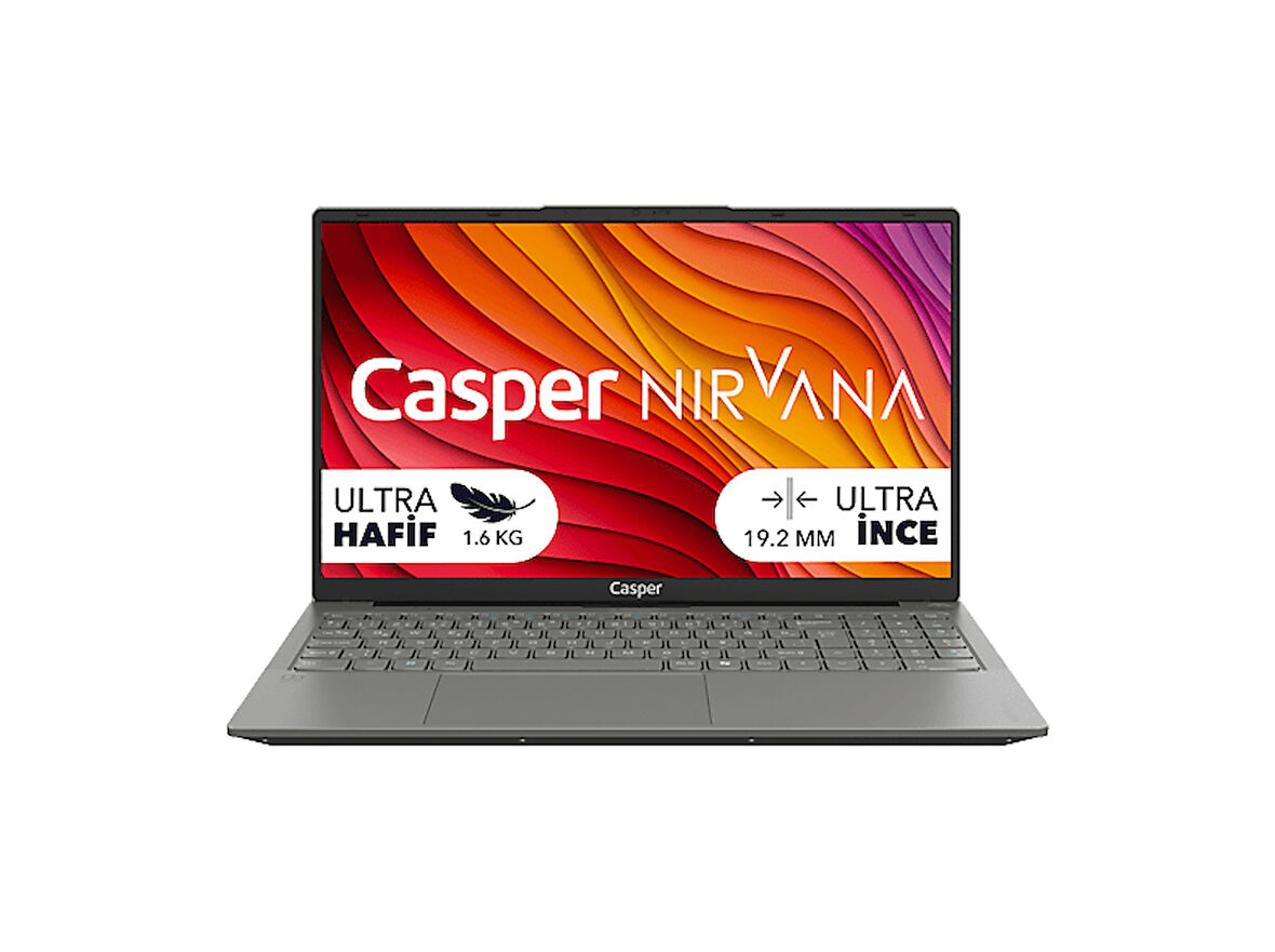 CASPER X650.1342-8E00T-G-F/ Intel Core i5-13420H/ 8 GB Ram/ 500GB SSD/ 15.6" /W11 Laptop