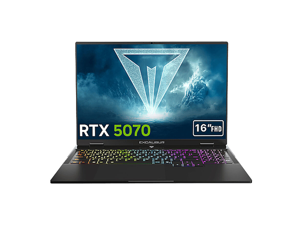 CASPER Excalibur G915.1362-GQ70A-C/ 13.Nesil Intel® Core™ i7-13620H İşlemci/ 48 GB Ram/ 1 TB SSD/ RTX 5070 8GB GDDR7 Laptop