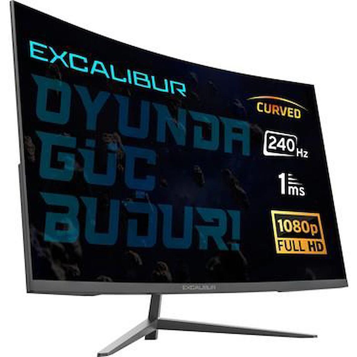 Casper Excalibur Monitör 31.5” LED, 240HZ, 1MS, FHD, HDMI, DP, E315FHD-G