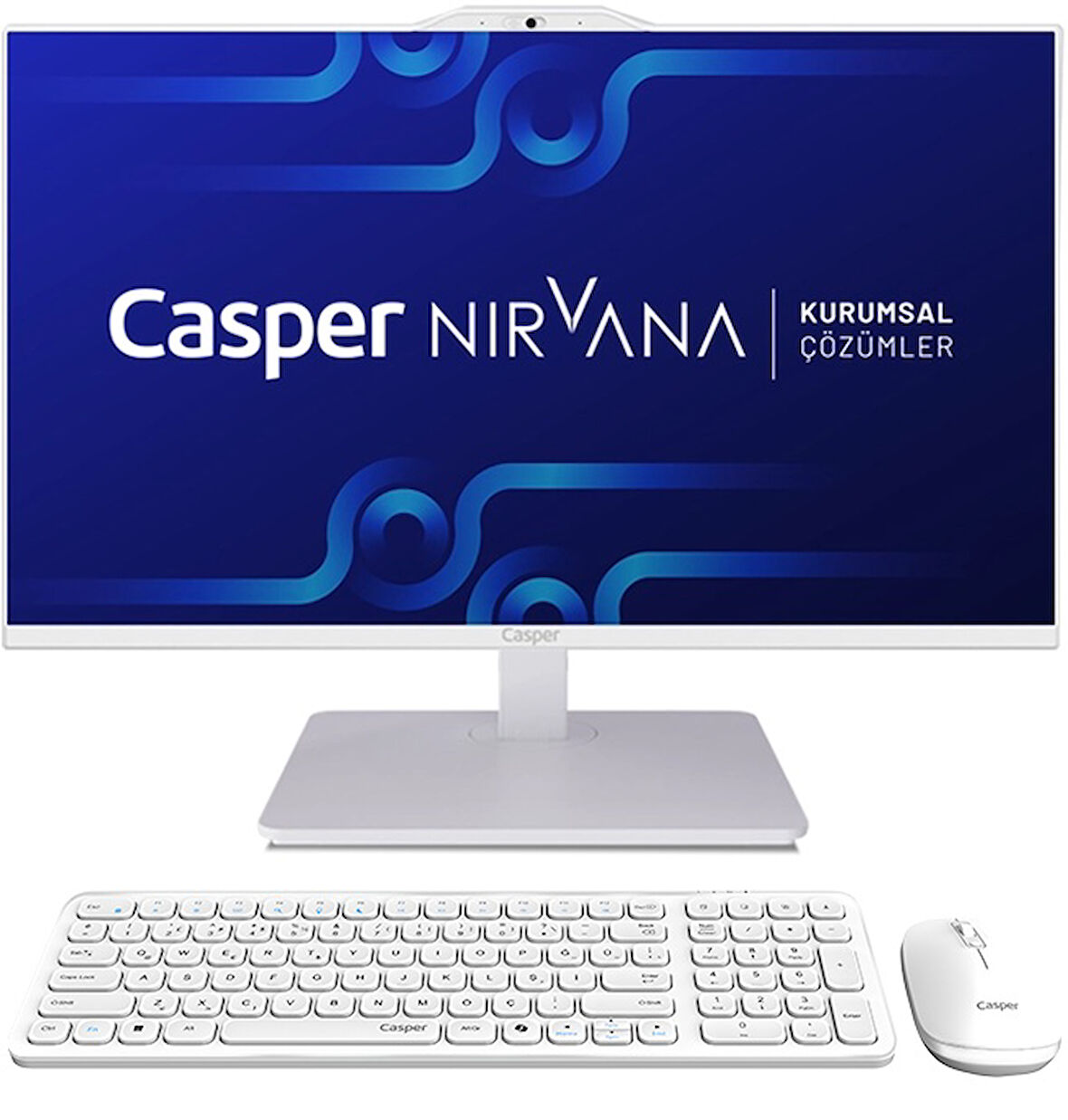 Casper Nirvana A90.1342-BV05X-V-B-K Intel Core i5-13420H 16GB RAM 500GB NVME SSD Freedos Monitör PC (All-in-One)