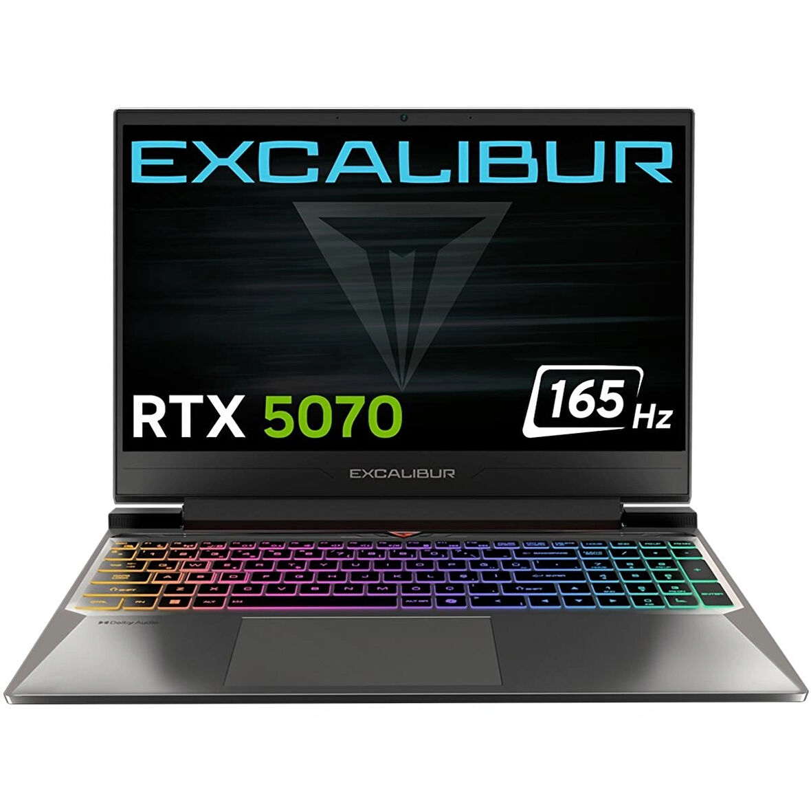 Casper Excalibur G870 i7-13620H 64GB 2TB+2TB RTX5070 8GB 165HZ 15.6" Freedos Gaming Laptop G870.1362-EN70X-C