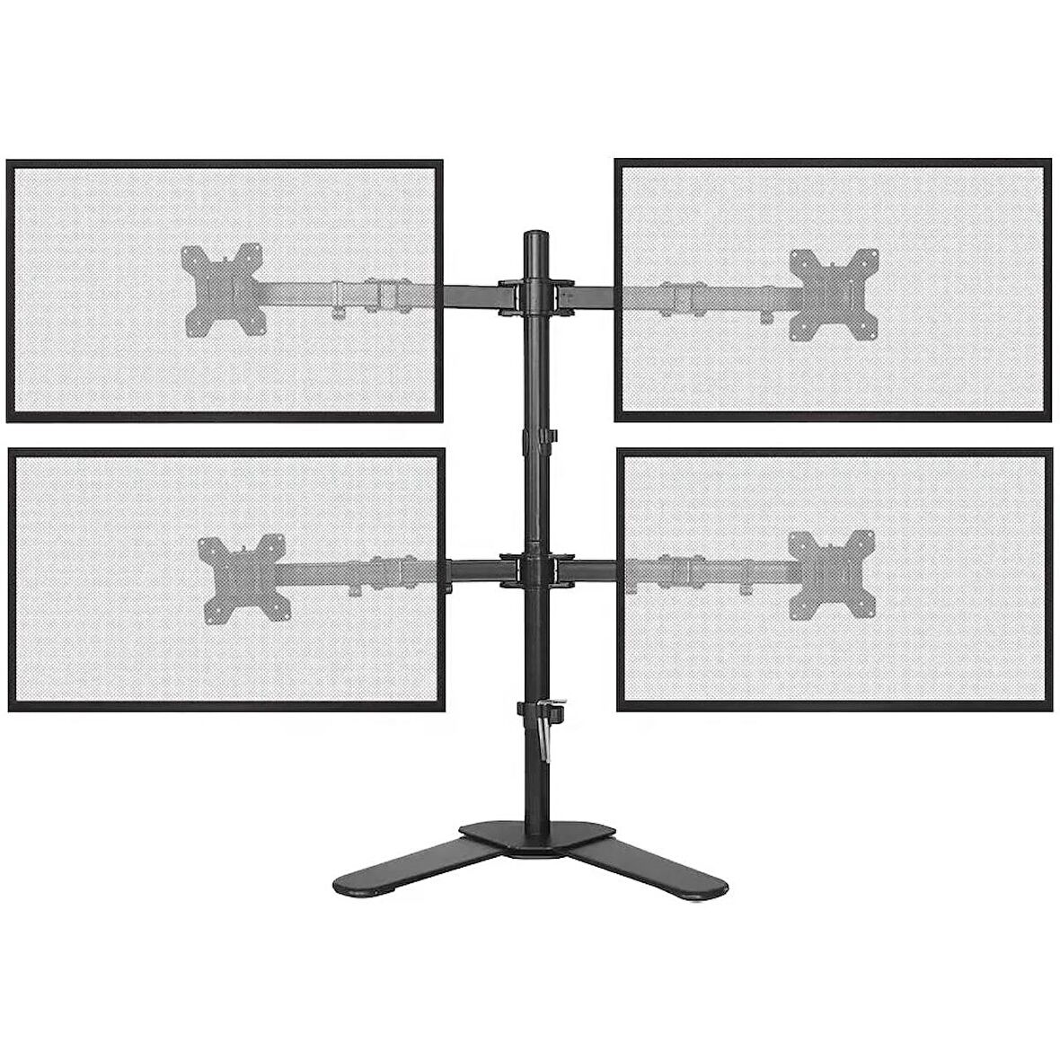Ergoflex EF44 Steel Design 2-8 Kg Quad Ekran Asansörlü 13-27inch Desktop Monitör Standı