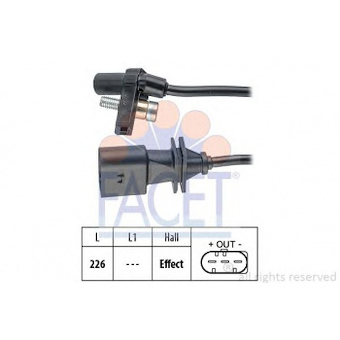 Bmw Krank Sensoru Bmw M47 M57 E87 E46 E90 E93 E92 E64 E65 E60 E83 E70 E71 E72 - Facet 9.0759