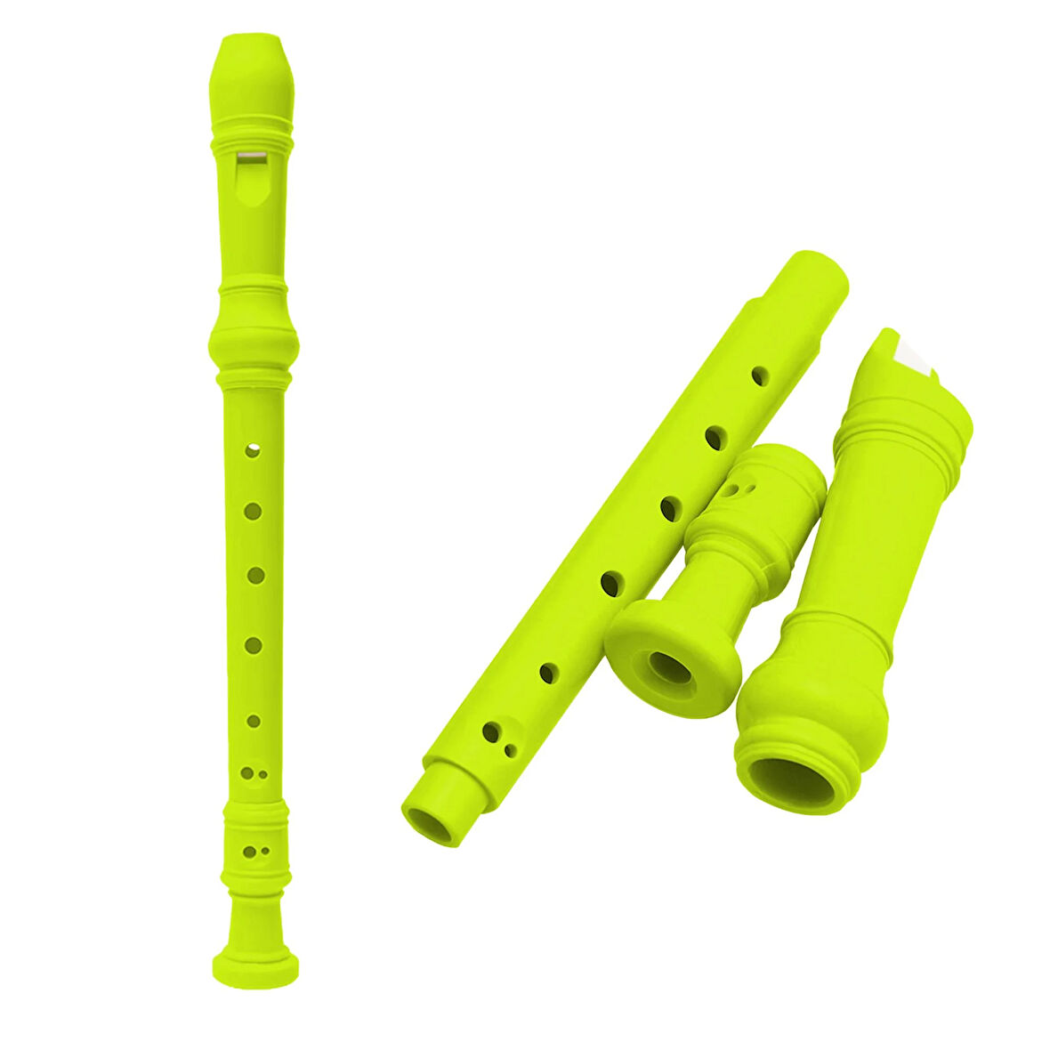 Jwin JF-01 Blok Flüt - Yeşil