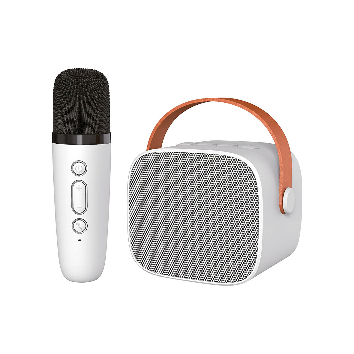 Jwin BK-320 Mikrofonlu Bluetooth Hoparlör - Beyaz