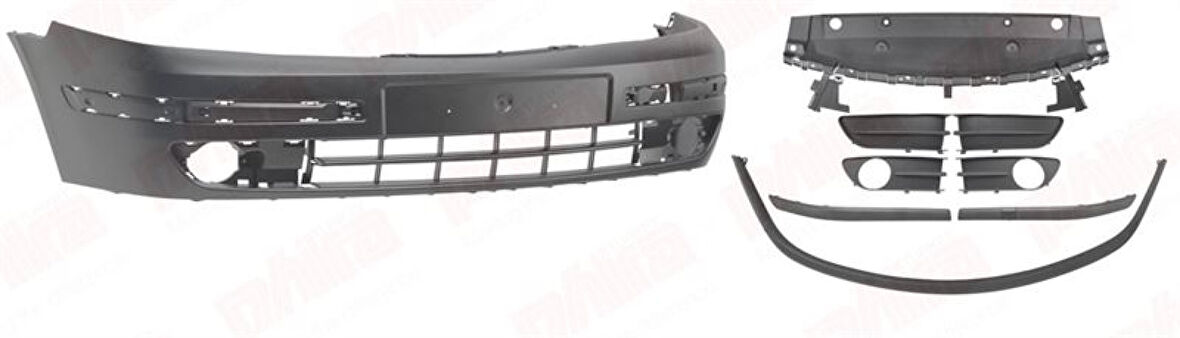 Renault On Tampon İzgaralı Spoylerli Takım Astarlı Laguna 01>07 - Phira Lg-01208