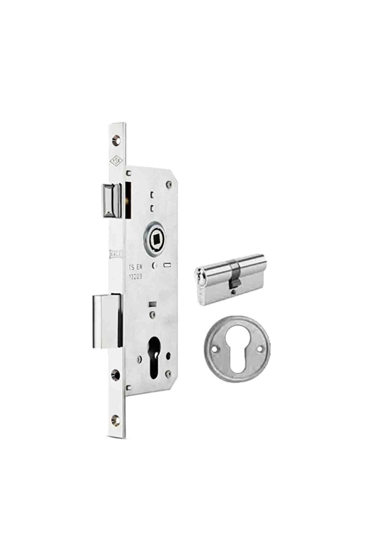 Kale Kilit 152r Standart Sılındırlı Rozet Delıklı Daıre Kılıdı Rulmanlı 45mm Oval-nıkel