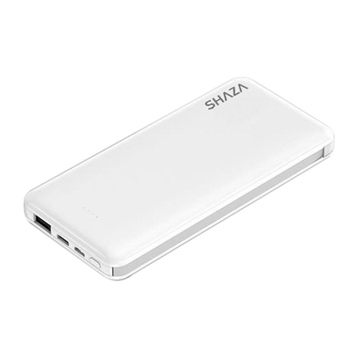 Shaza 4in1 10000 mAh Hızlı Şarj Powerbank Beyaz 