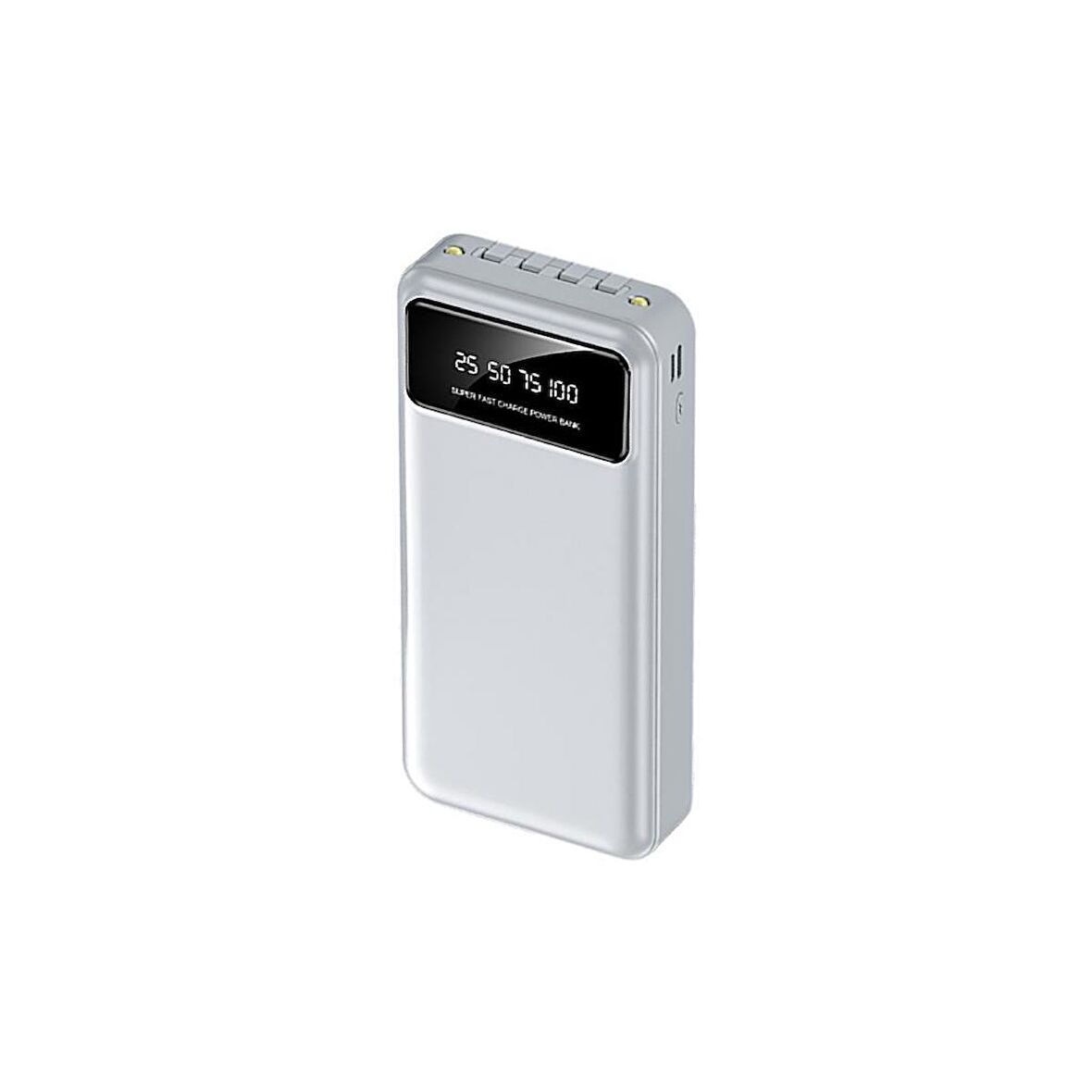 Sunix 24000 Mah Dahili Kablolu Led Ekranlı Powerbank PB-41 Beyaz