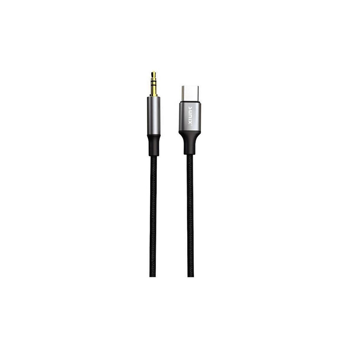 Sunix USB-C to 3.5mm Aux Kablo Tak-Çalıştır AC-06 Plus