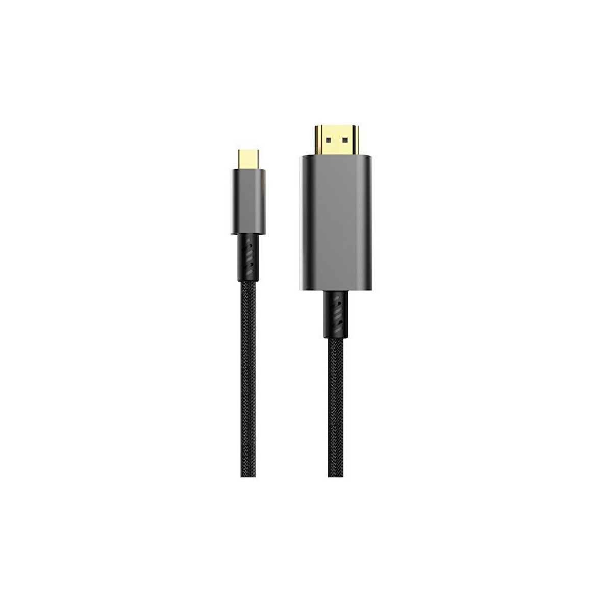Sunix 4K Usb-C HDMI 185 Cm Görüntü Aktarım Kablosu HD-03