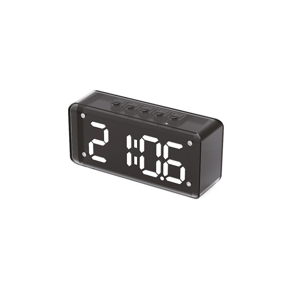 Sunix 6W 1800 Mah Led Işıklı Çalar Saat Bluetooth Hoparlör BTS-240