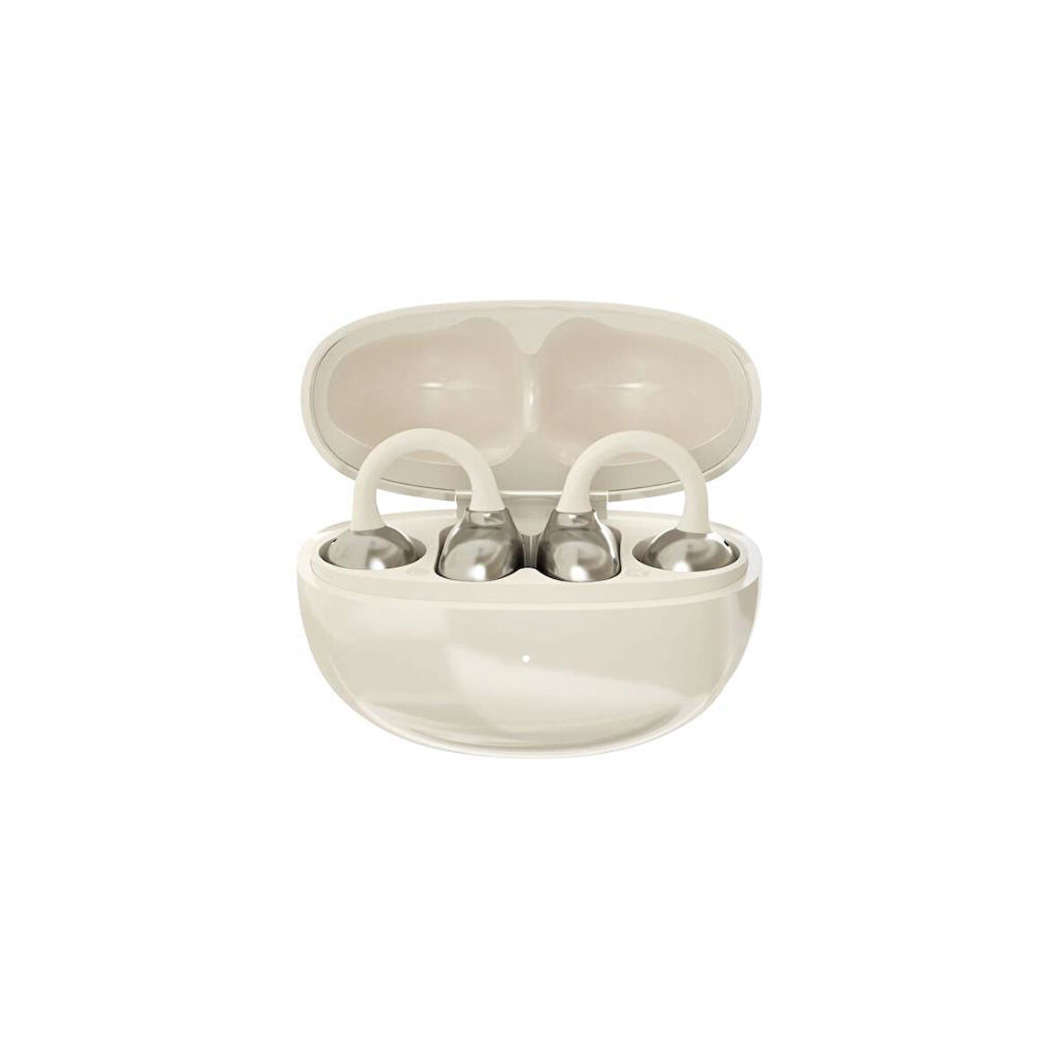 Sunix 300Mah Kablosuz 6.0 Kulak İçi Bluetooth Kulaklık Bej BLT-210