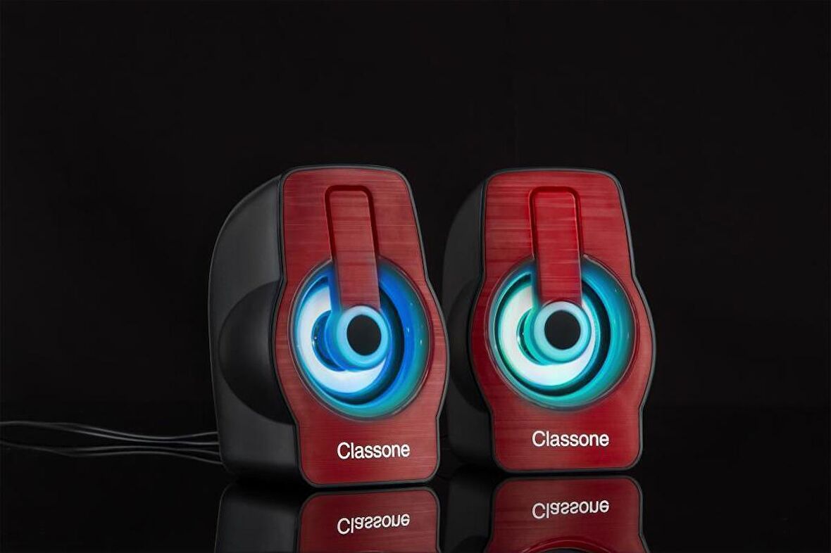 CLASSONE HOPARLÖR 1+1 USB RGB X1R