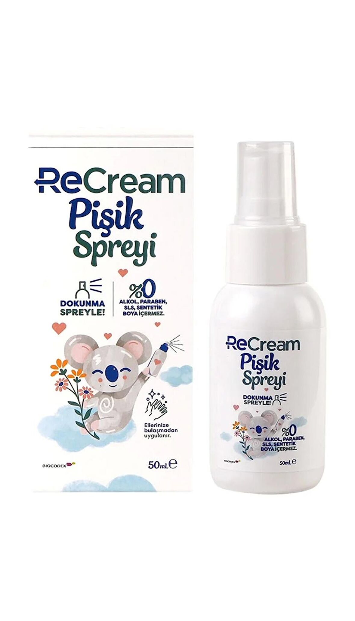 ReCream Bebek Pişik Spreyi 50ml