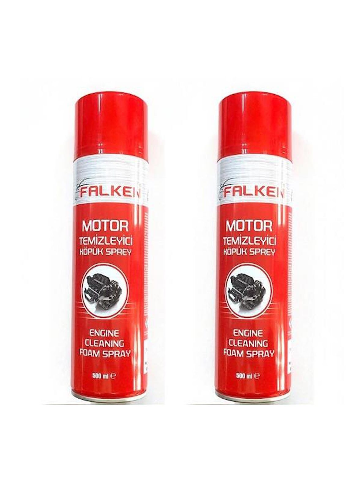 FALKEN MOTOR TEMİZLEYİCİ KÖPÜK SPREY -2'Lİ- CM1-336