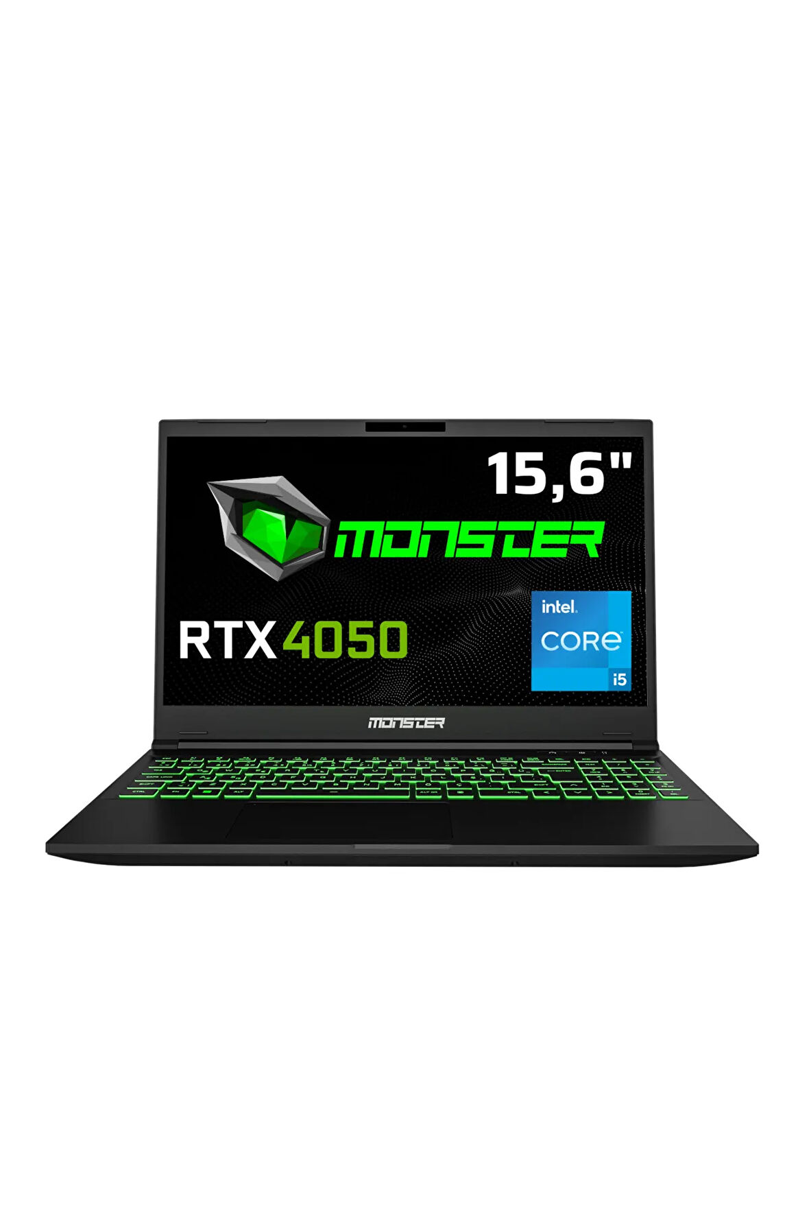 Monster Abra A5 V20.2.6 Intel Core i5 13500H 8 GB RAM 500 GB SSD 6 GB RTX 4050 FreeDos 15,6" FHD 144 Hz Oyun Bilgisayarı