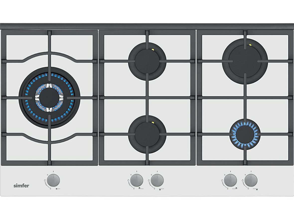 Simfer 3916 Gazlı Ankastre Ocak