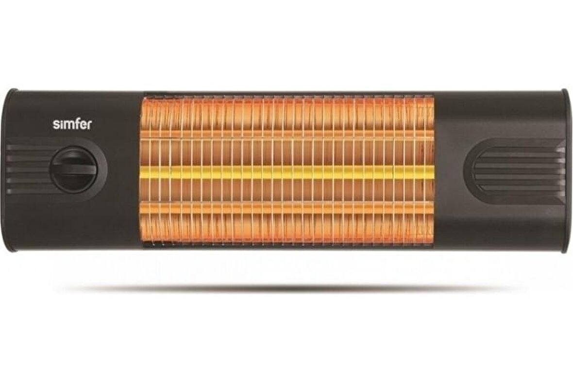Simfer S 1550 Wtb 1200 W Termostatlı Elektrikli Duvar Tipi Infrared Isıtıcı 15 m2