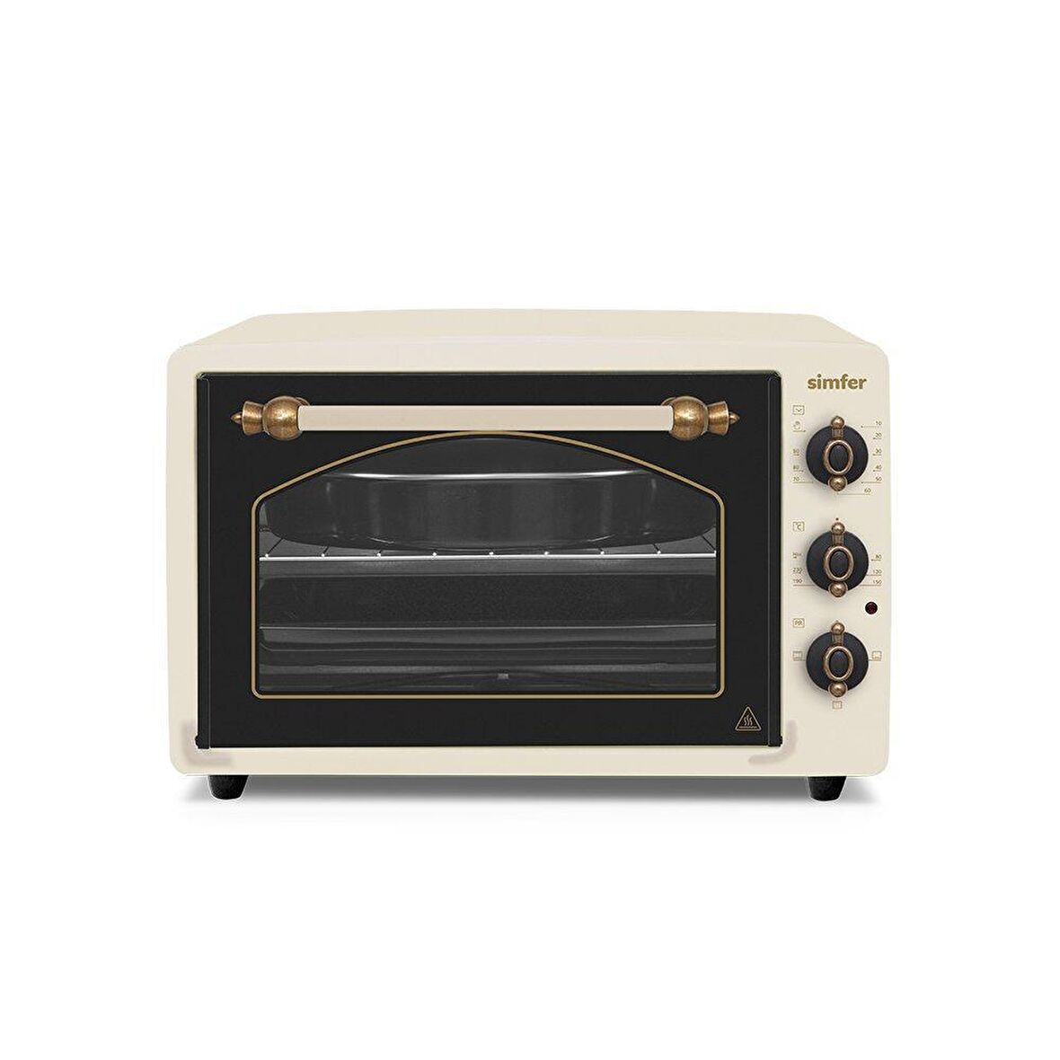 Simfer M3495 34 lt Statik Midi Fırın Fırın