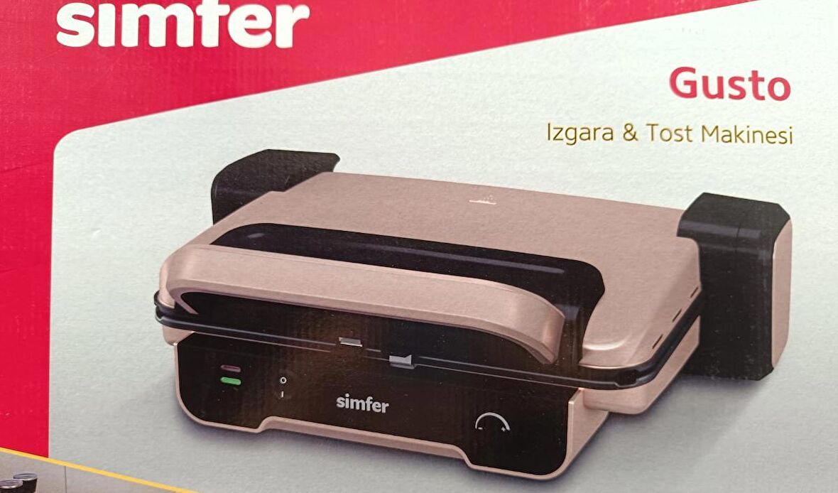 Simfer Rose Gold 1800 W Tost Makinesi