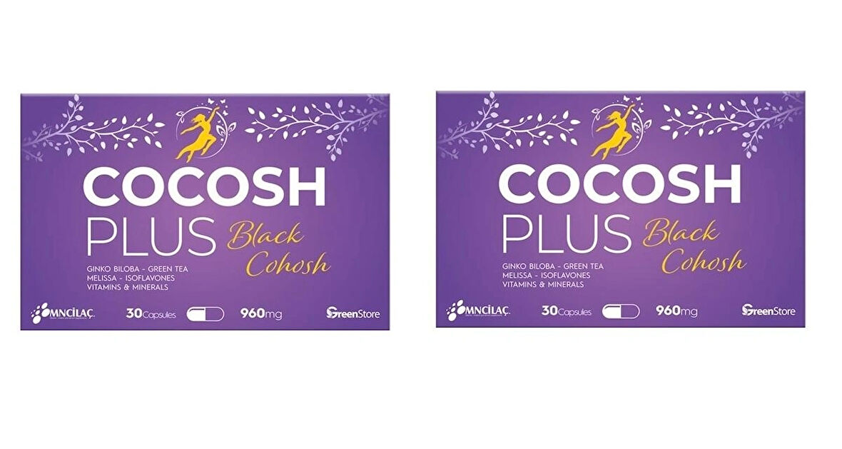 Green Store Cocosh Plus Kapsül 30 luk 2 ADET