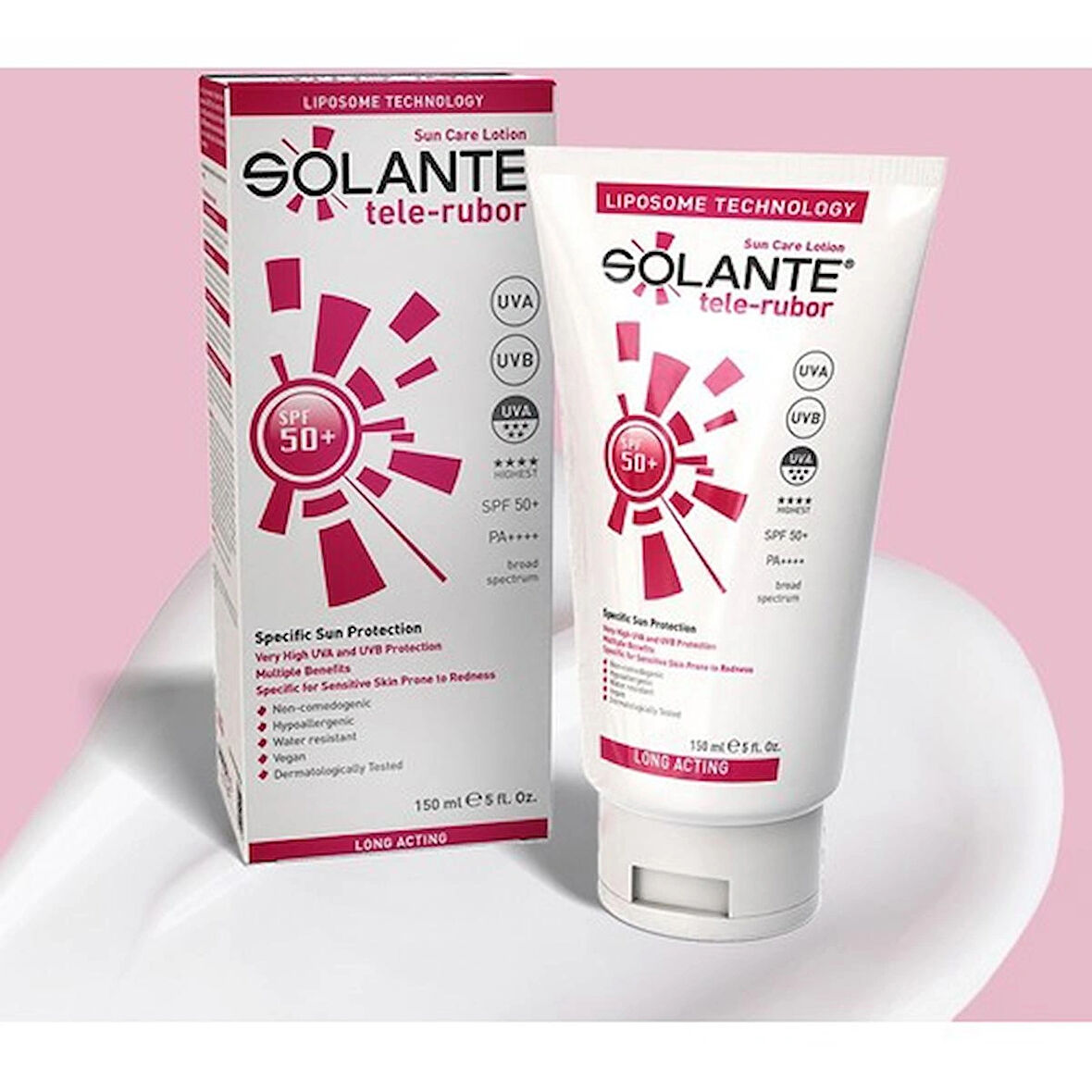 Solante Tele-Rubor Losyon SPF50+ 50 ml