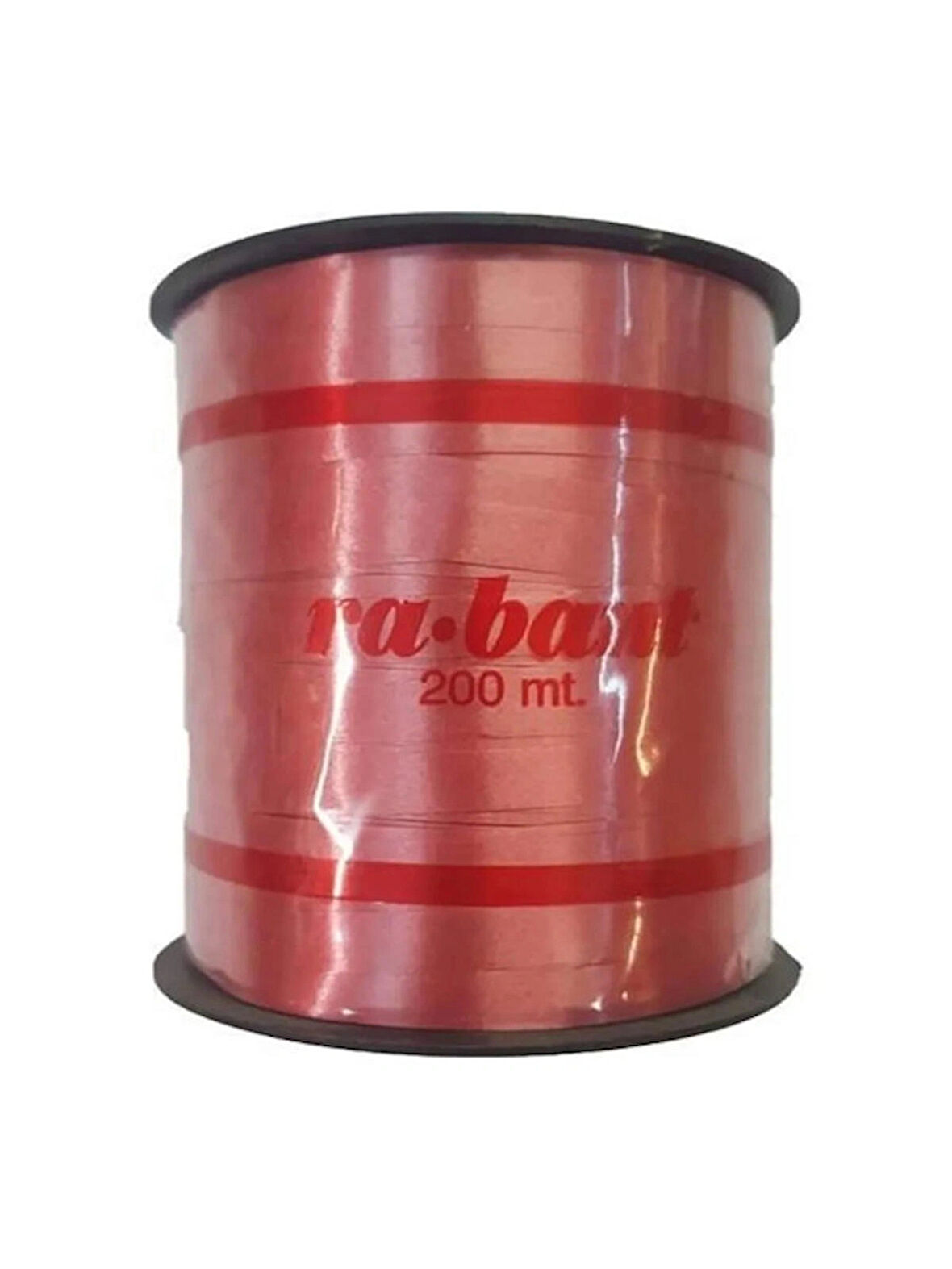 Rafya Şerit Kurdele 8 mm SİYAH 200 mt.