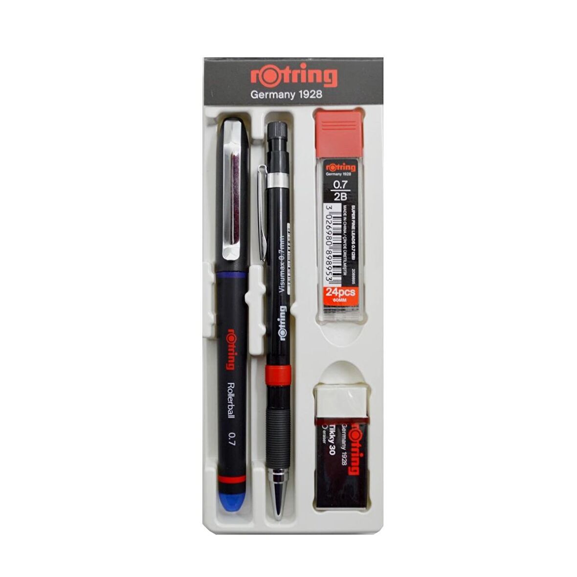 Rotring Visumax 0.7+ Roller 4 lü Set Mavi