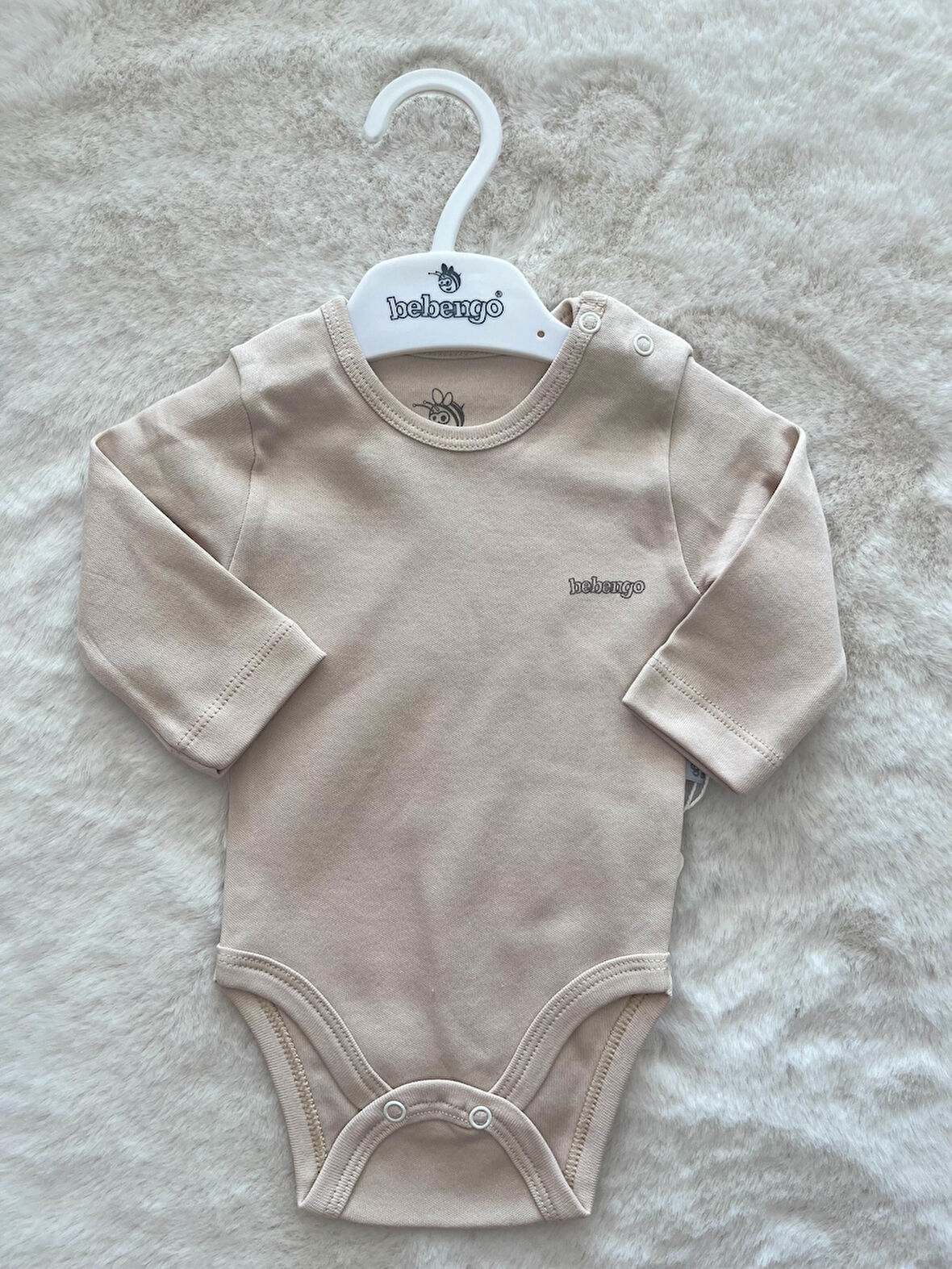 Bu4024 Basic Uzun Kol Yaş Body Beyaz