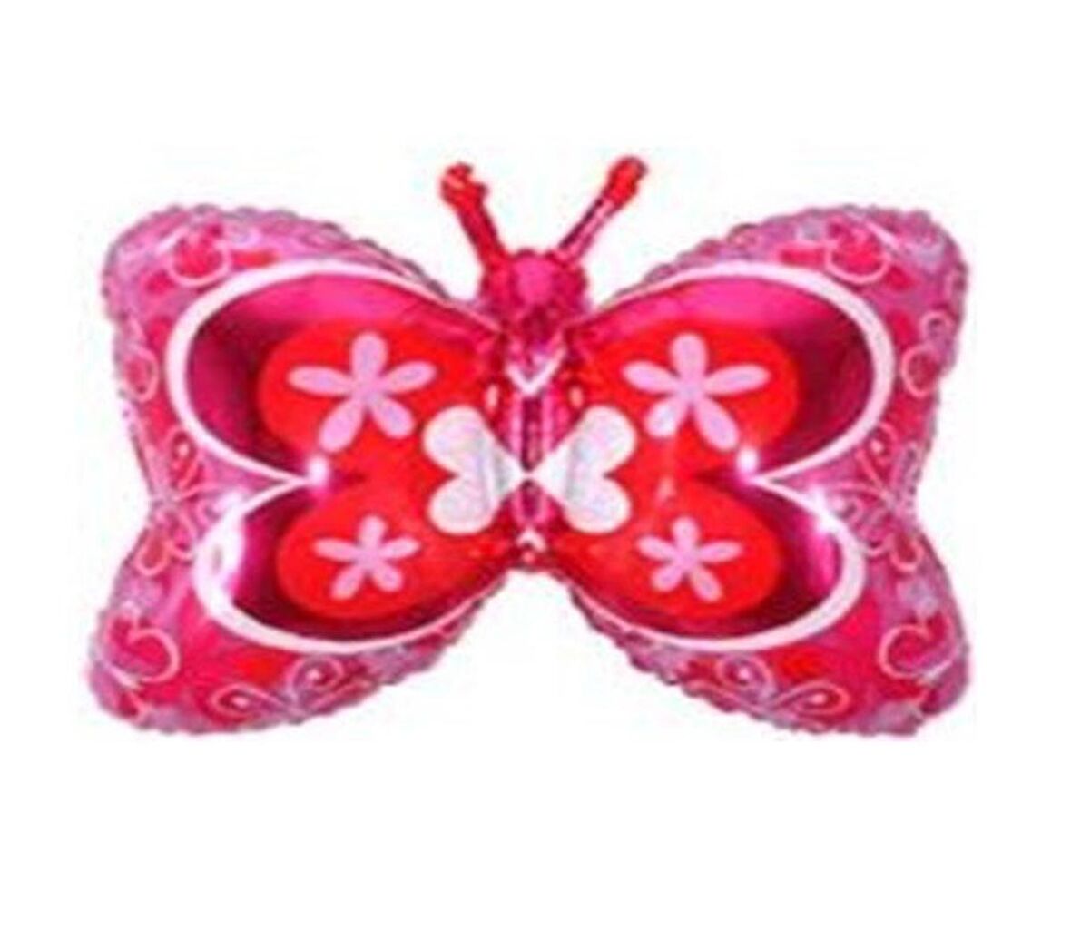 40" S.S Folyo Balon F-Butterfly 10'lu Paket-14141