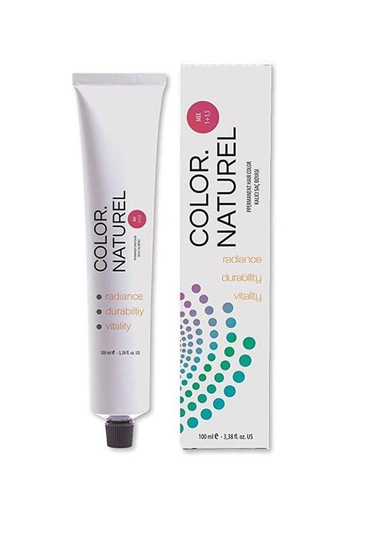 Color Naturel Kalıcı Saç Boyası 100 ml 6.23 Koyu Kahve Viyole Dore