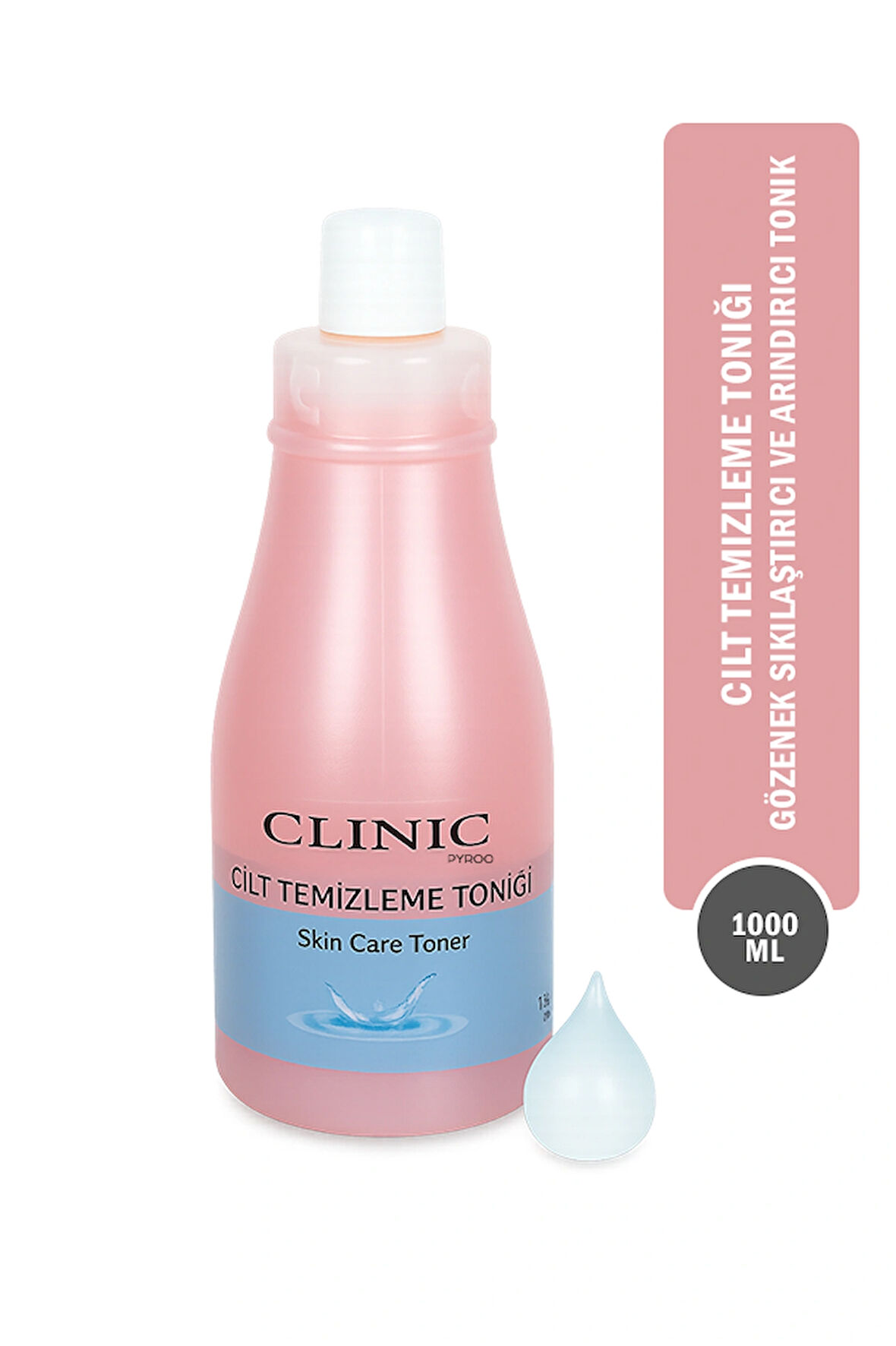 Cilt Temizleme Toniği - Gözenek Sıkılaştırıcı Ve Arındırıcı Tonik - 1000 ml