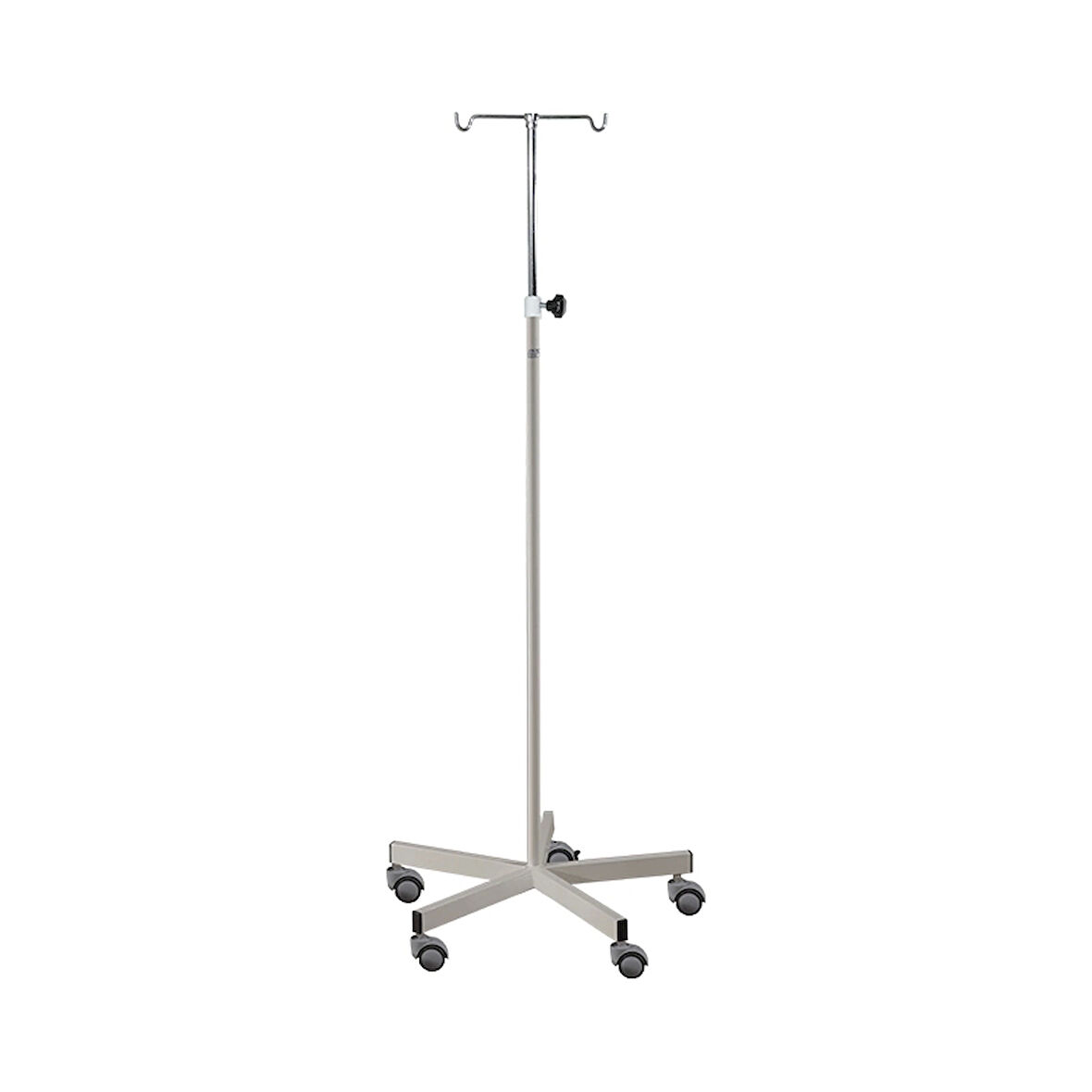 Serum Askısı | Nikelajlı Gövde, 2 veya 4 Kancalı, 5 Tekerlekli Antistatik Taban E-287/A